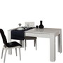Hanah Home Mesa de Comedor Extensible Bois - Shiny White